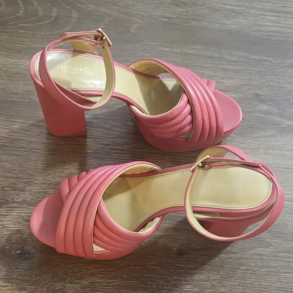 MICHAEL Michael Kors Royce Quilted Leather Platform Sandal main image 6